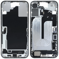Midframe/Rahmen mit Ladebuchse Flex & Small Parts für iPhone 16 Plus (EU / Global Version) (gebrauchter OEM-Ausbau, Qualität B) (Weiß)