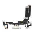 Ladebuchse-Flexkabel mit Platine für iPhone 16e (Original OEM) (Weiß)