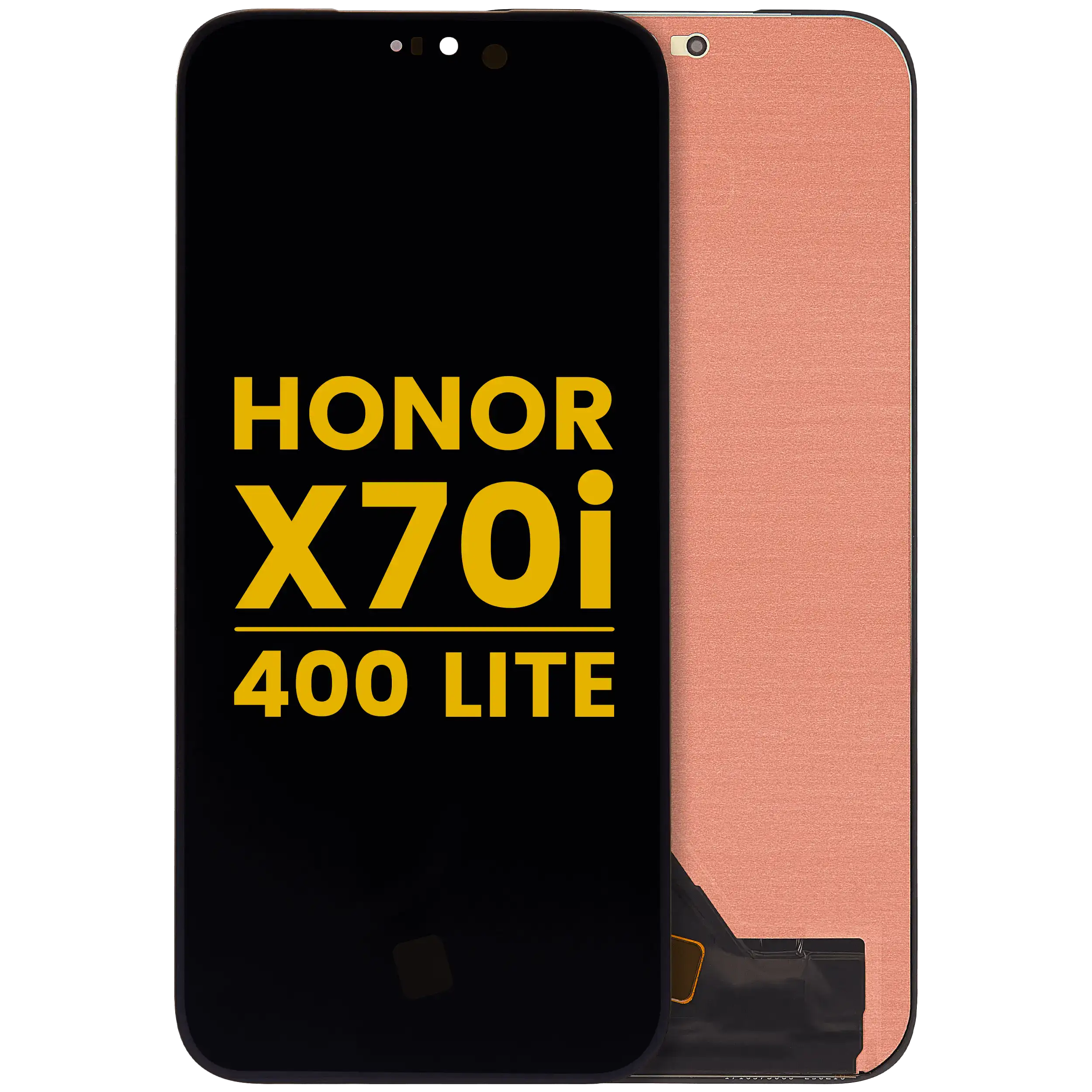 OLED-Display ohne Rahmen für Honor X70i / 400 Lite (Refurbished) (Alle Farben)