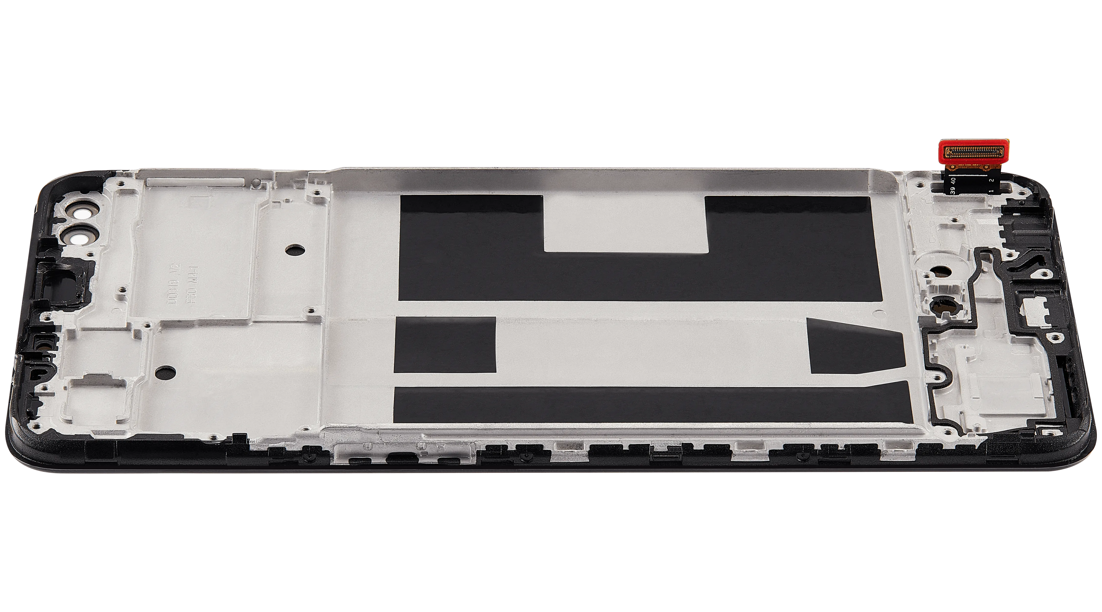 OLED-Display mit Rahmen Compatible für Oppo A93 (2020) (Refurbished) (Alle Farben)