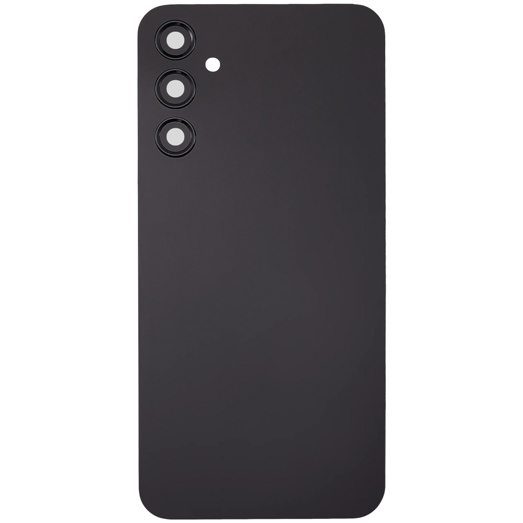 Backcover mit Camera Lens für Samsung Galaxy A24 4G (A245 / 2023) (ohne Logo) (Aftermarket Plus) (Schwarz)
