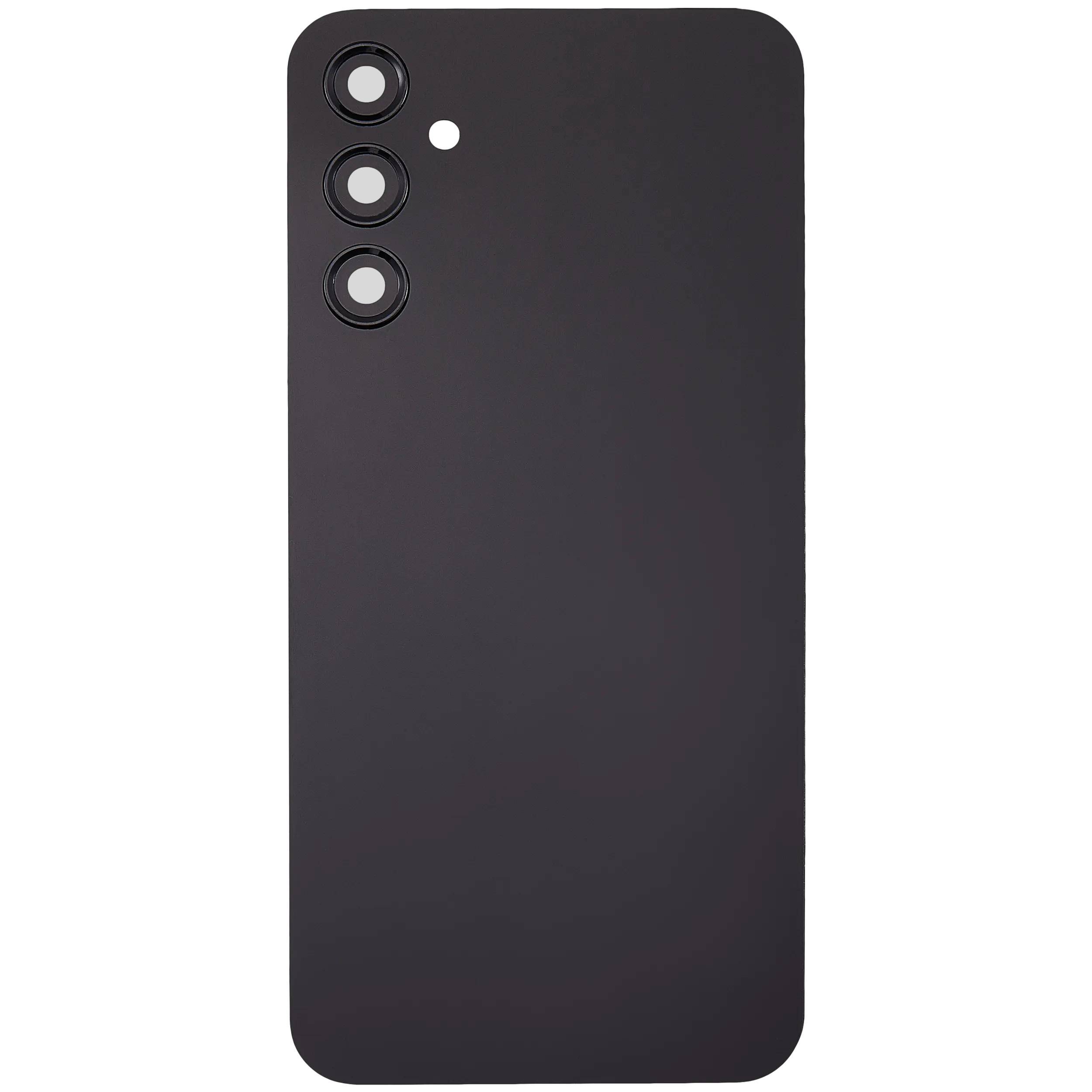 Backcover mit Camera Lens für Samsung Galaxy A24 4G (A245 / 2023) (ohne Logo) (Aftermarket Plus) (Schwarz)