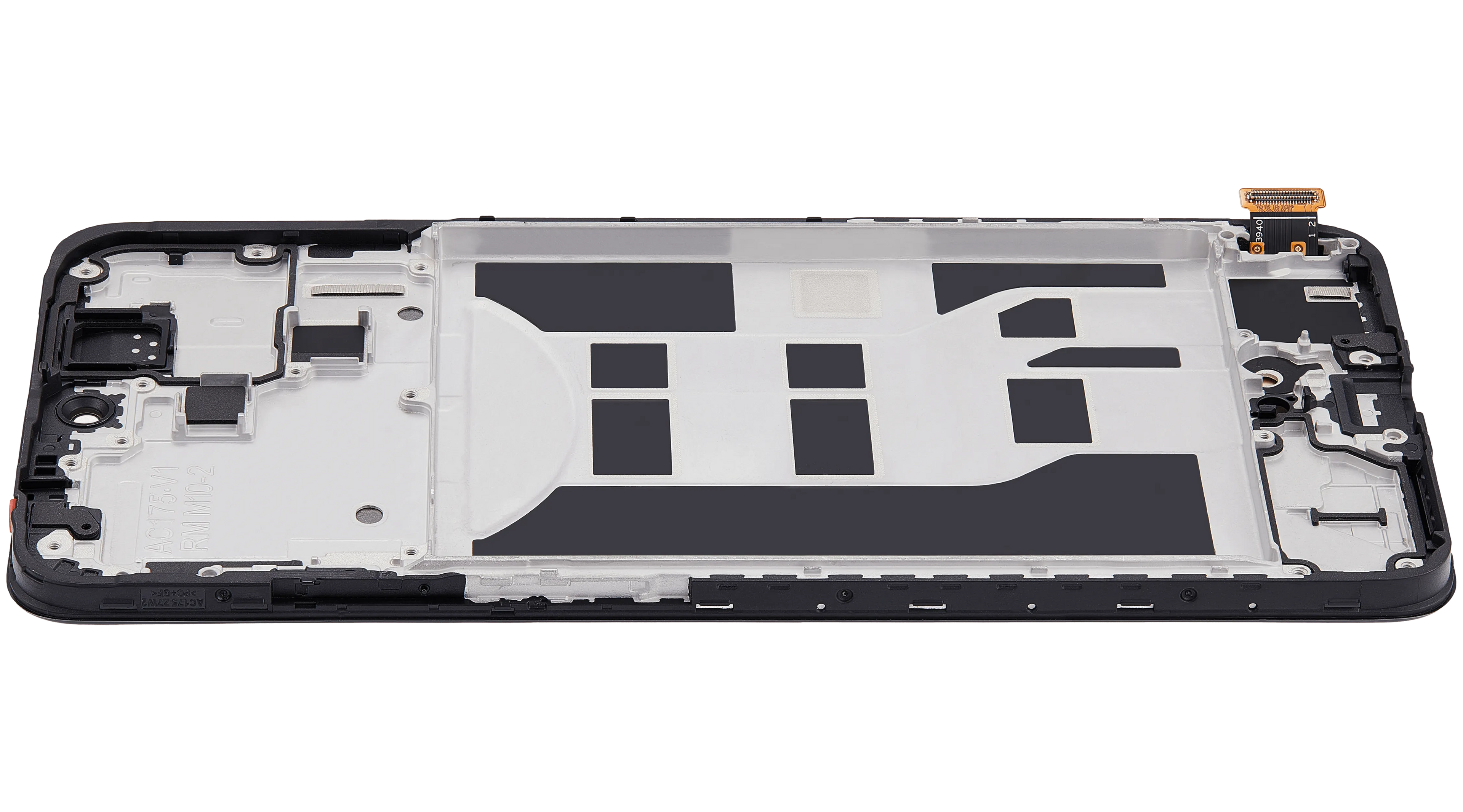 OLED-Display mit Rahmen für Oppo Reno12 F 4G / Reno12 F 5G / F27 (Refurbished) (Alle Farben)