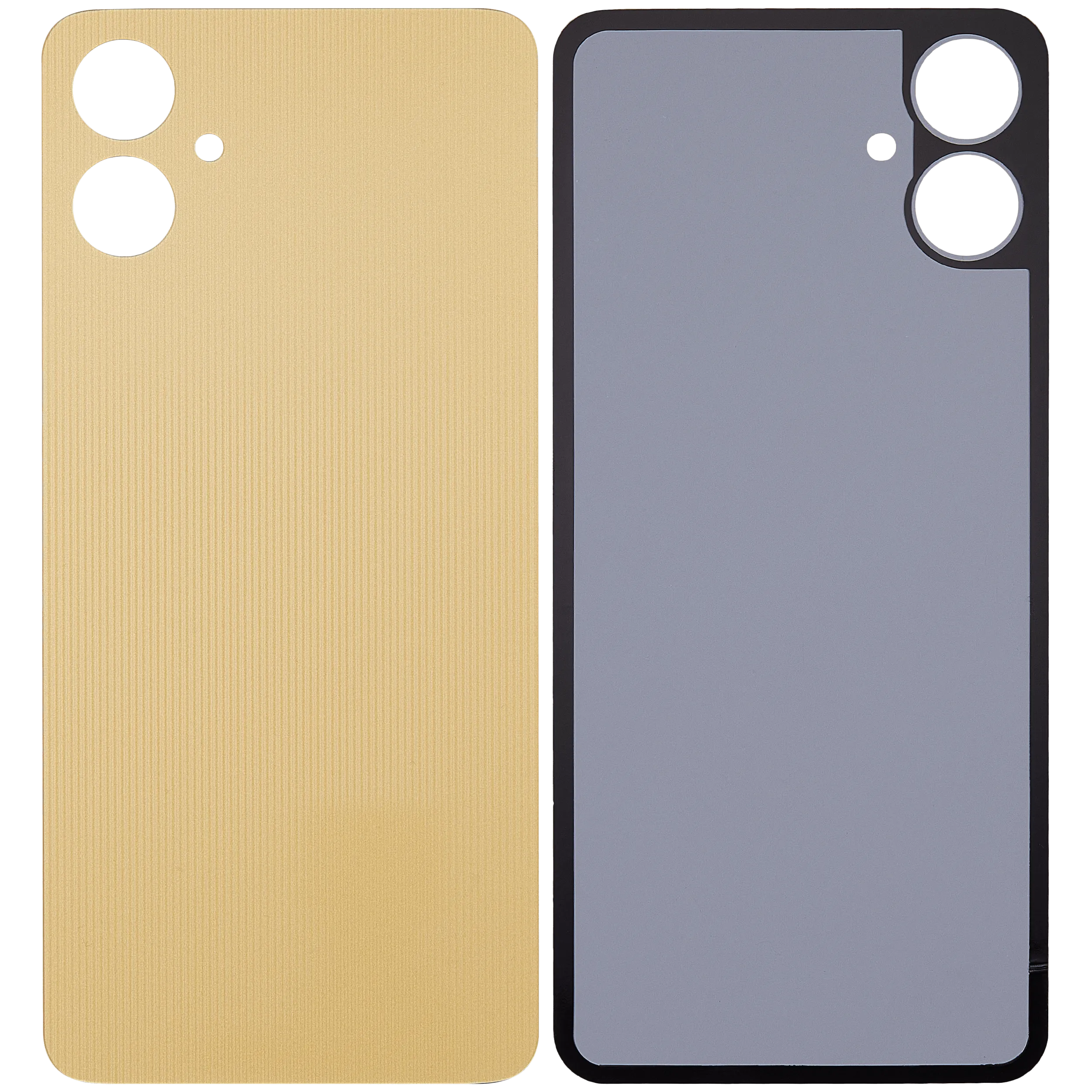 Backcover mit Camera Lens für Samsung Galaxy A06 4G (A065 / 2024) (ohne Logo) (Aftermarket Plus) (Gold)
