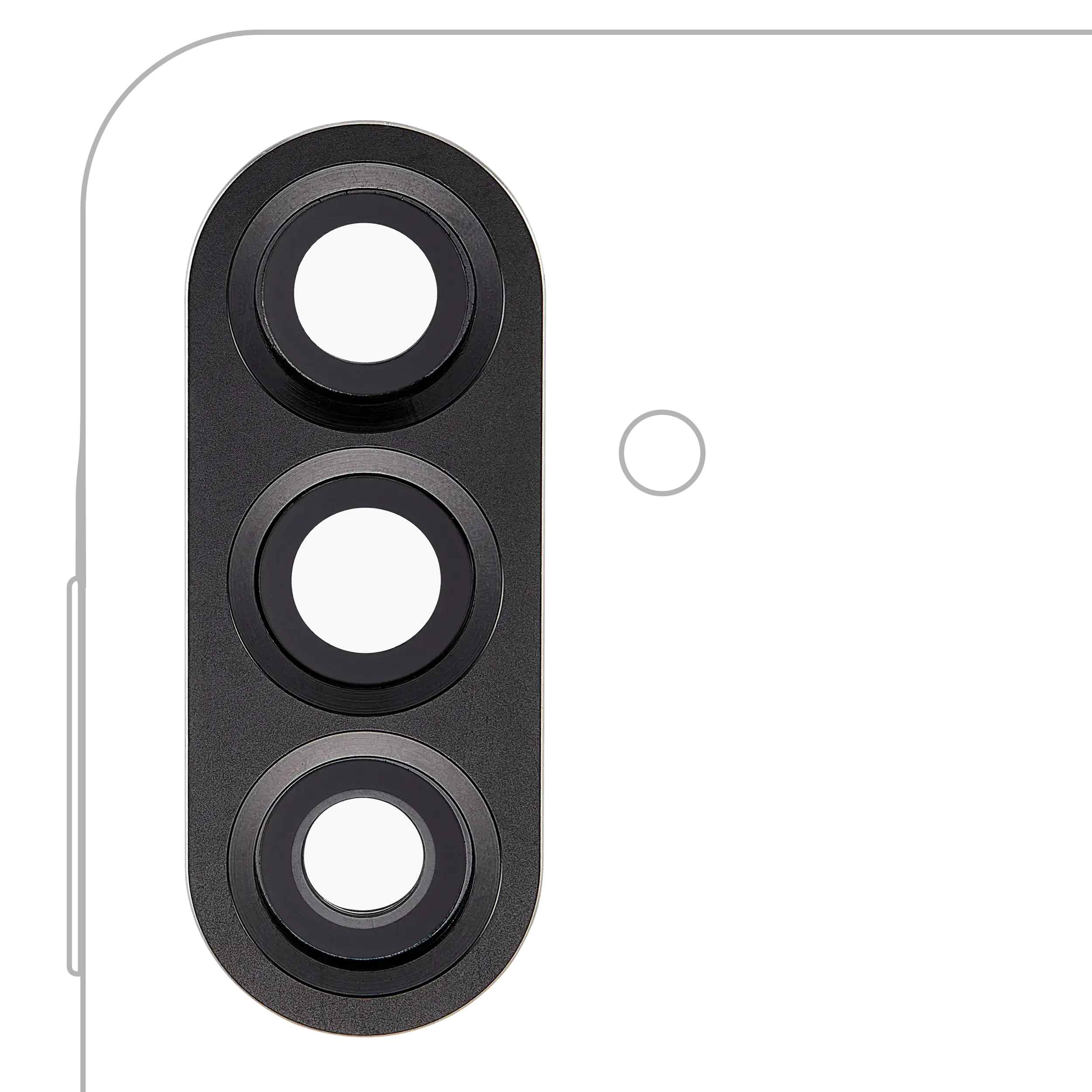 Kameralinse hinten mit Bezel Ring für Samsung Galaxy A56 5G (A566 / 2025)