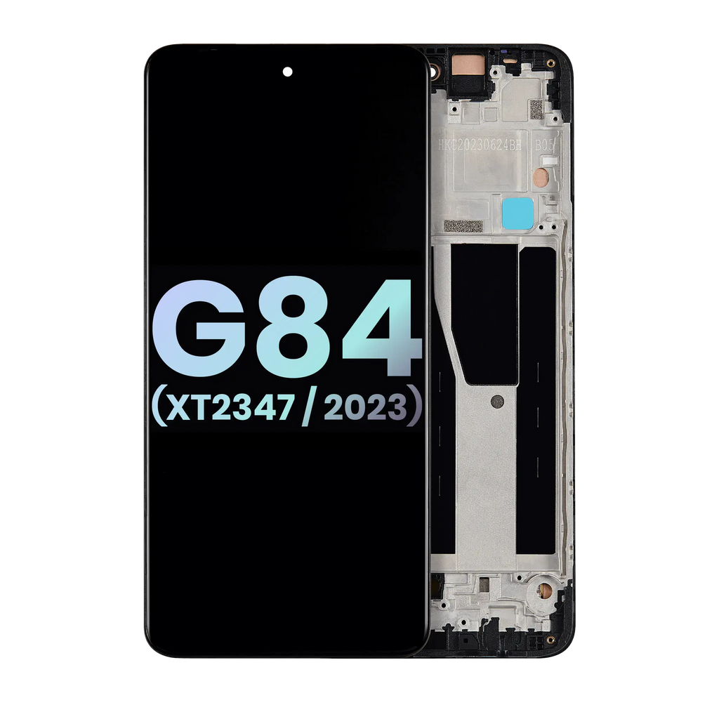OLED Display with Frame for Motorola Moto G84 (XT2347 / 2023) – Original OEM (All Colors)