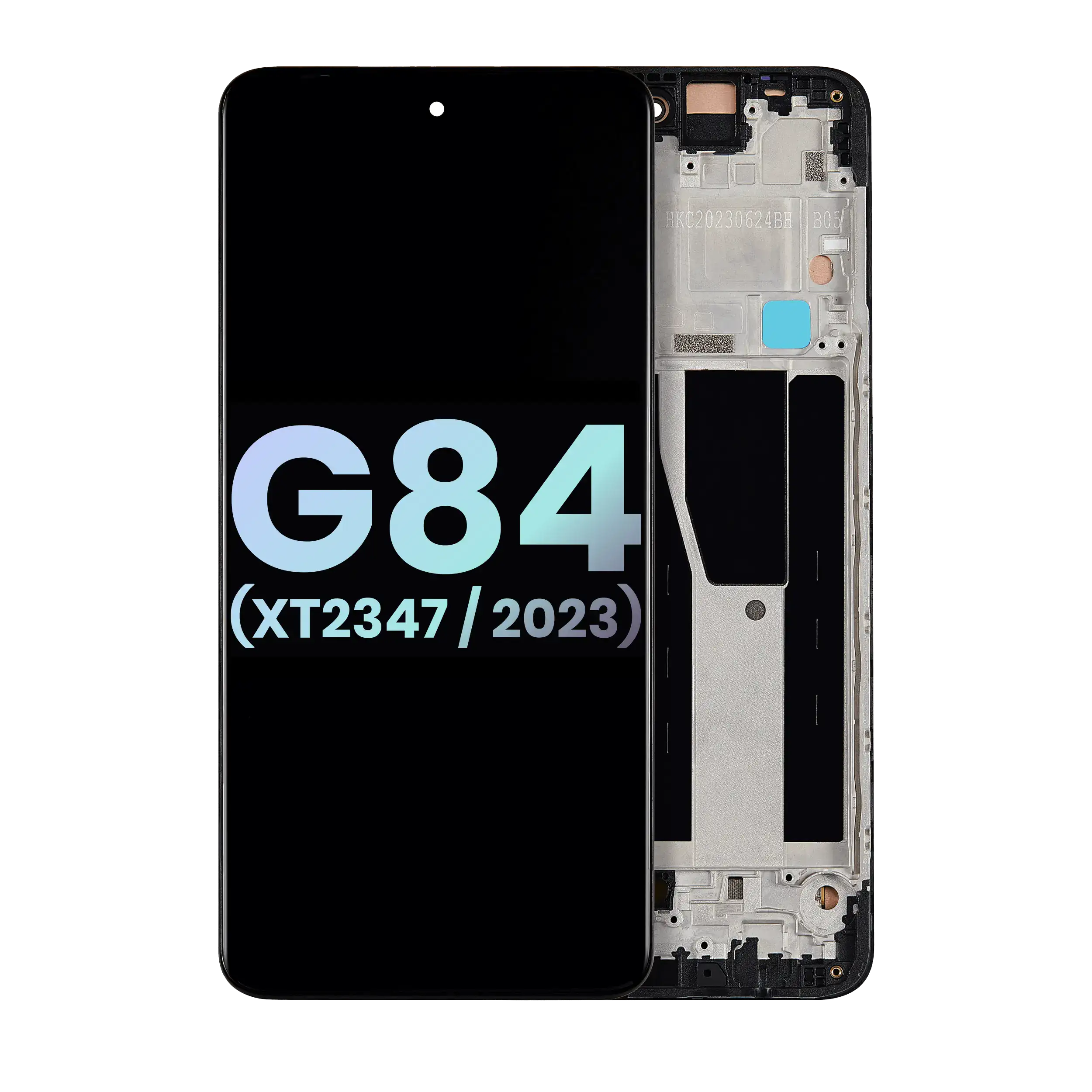 OLED Display with Frame for Motorola Moto G84 (XT2347 / 2023) – Original OEM (All Colors)