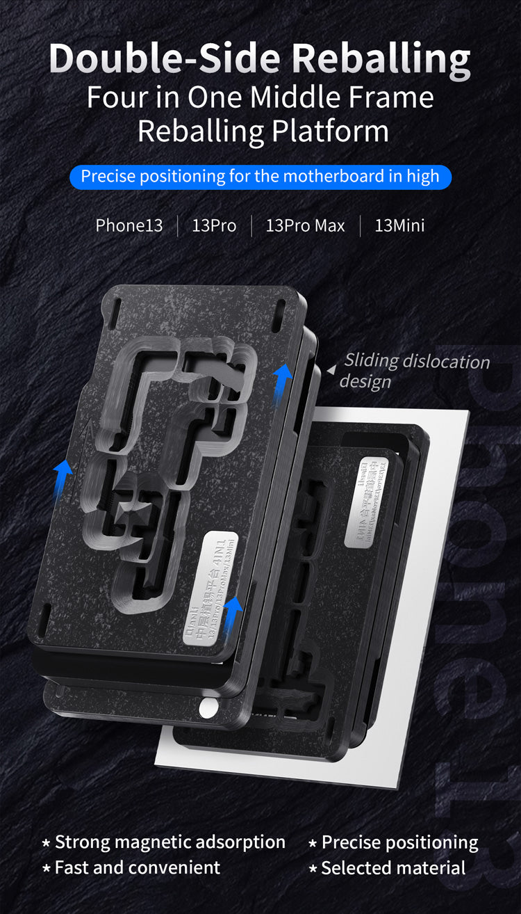 Midframe-Reballing-Plattform für iPhone 13 Serie (Qianli)