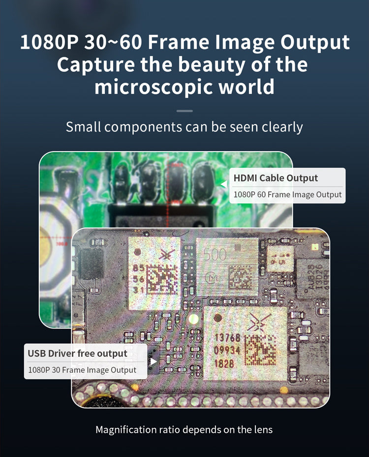 CX3 CMOS Industrial Microscope Camera for C and CS Mounts (110V-220V US Plug) Qianli
