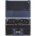 Topcase mit Akku Tastatur für MacBook Air 13 A3113 Midnight OEM Pull A
