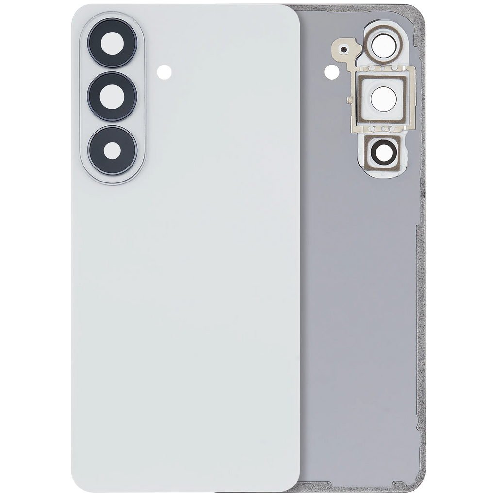 Backcover Glass mit Camera Lens für Samsung Galaxy S26 (Aftermarket Plus) (Weiß)