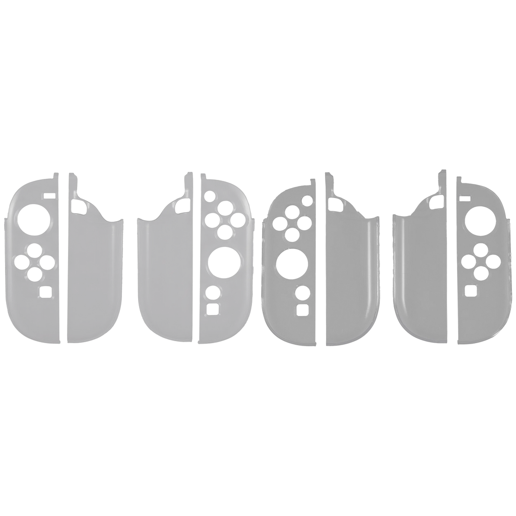 Protective Case mit Grip für Nintendo Switch 2 (Clear) (2 piece set)