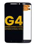 Frameless LCD Display for Motorola Moto G4 (XT1620/XT1621/XT1622/XT1625/XT1626/2016) (Refurbished) (Black)