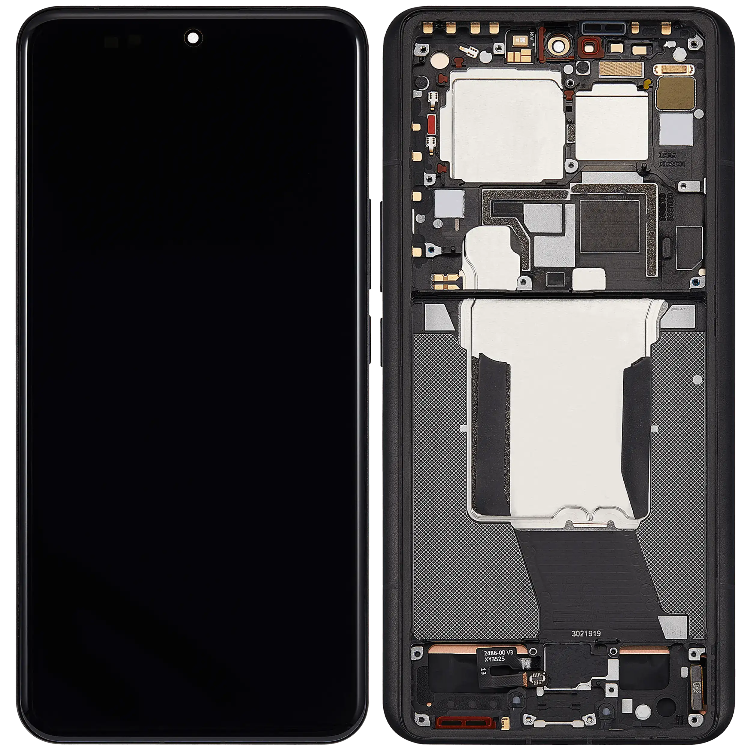 OLED-Display mit Rahmen für Xiaomi 14 Ultra (Refurbished) (Schwarz)