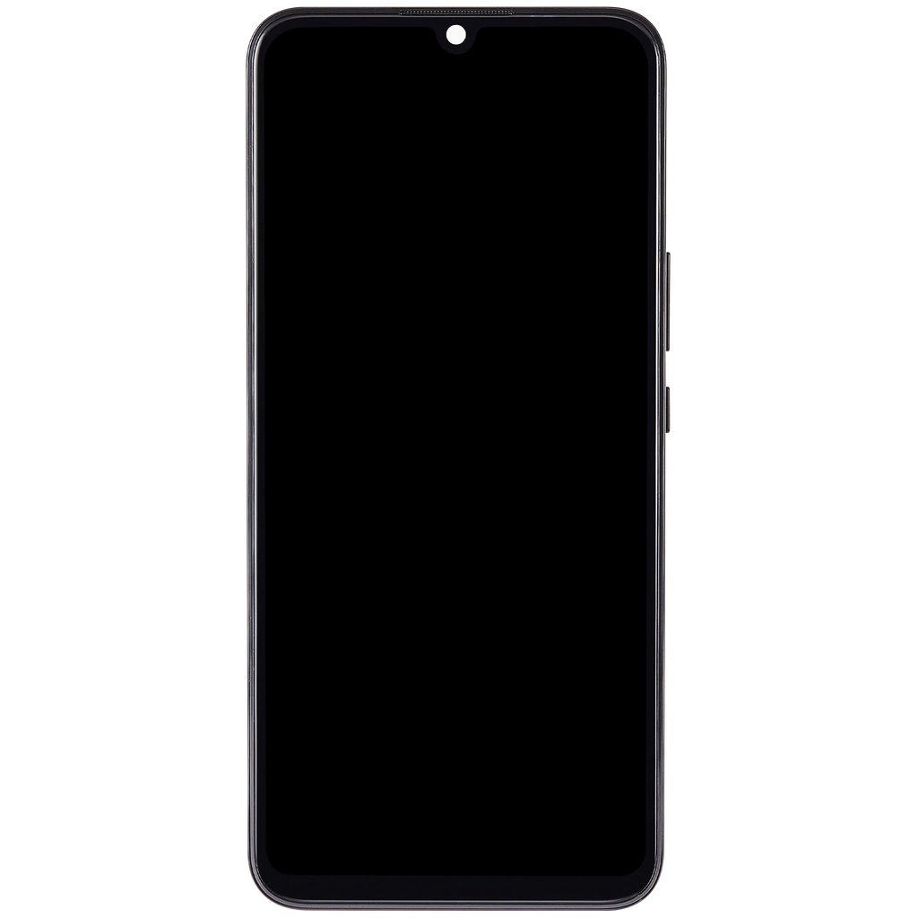 LCD-Display mit Rahmen für Huawei Nova 8 SE (2020) (Refurbished) (Schwarz)