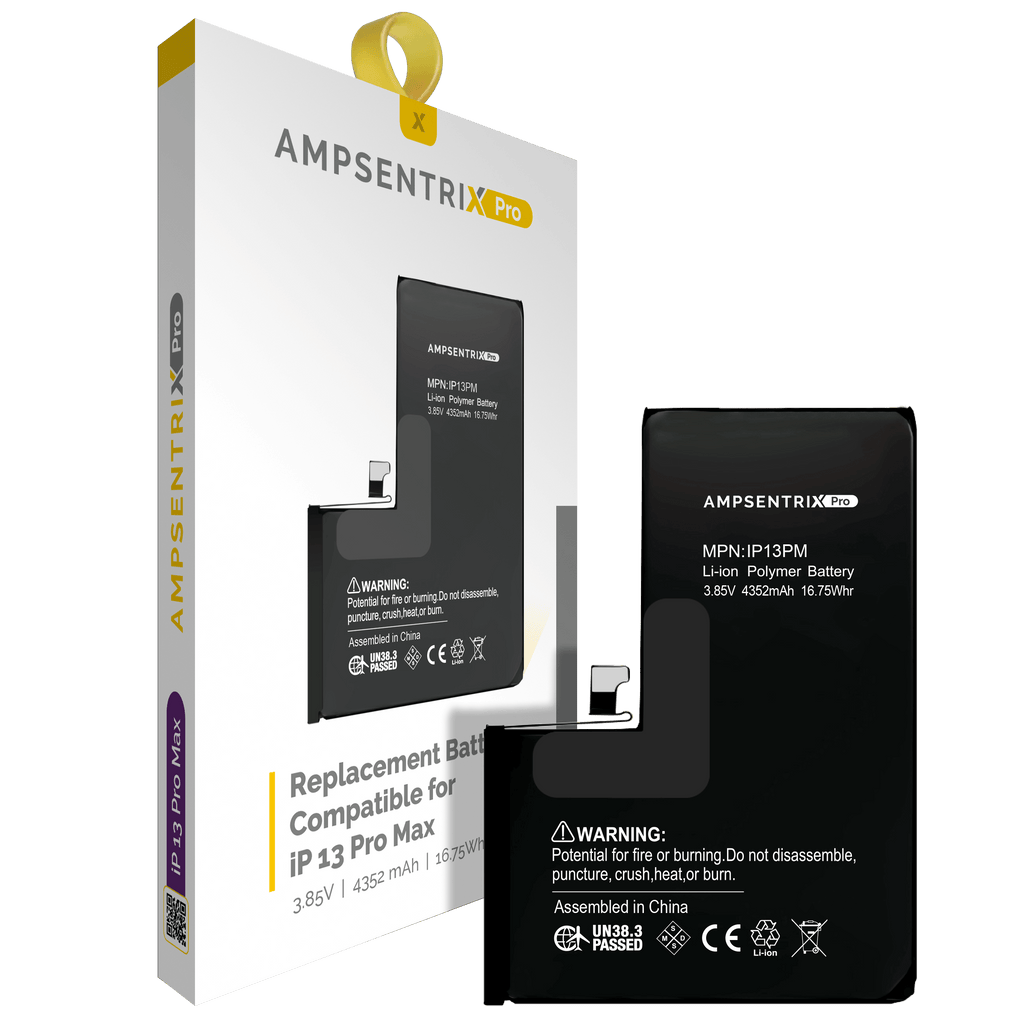 Ersatzakku für iPhone 13 Pro Max (AmpSentrix Pro)