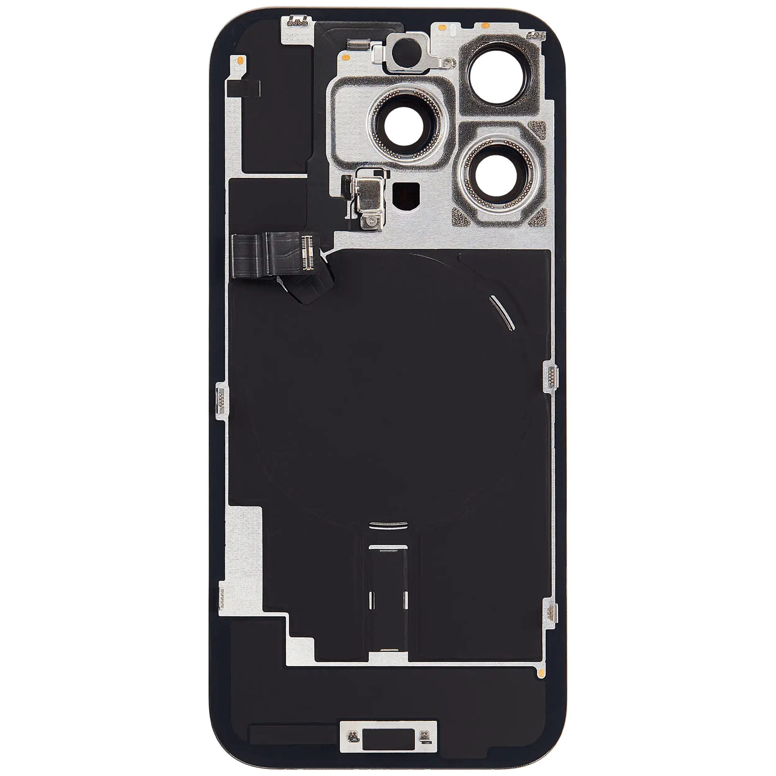Backcover mit MagSafe Magnet & NFC & Blitz-Flexkabel für iPhone 16 Pro (Service Pack) (Natural Titanium)