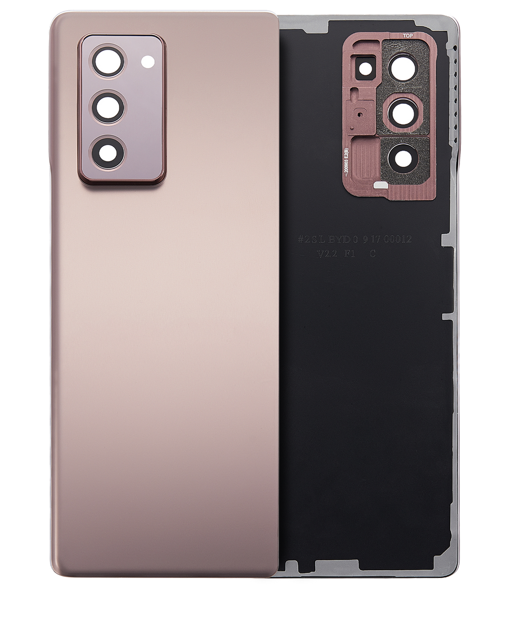 Backcover mit Kameralinse Samsung Galaxy Z Fold2 5G (Bronze) Aftermarket+