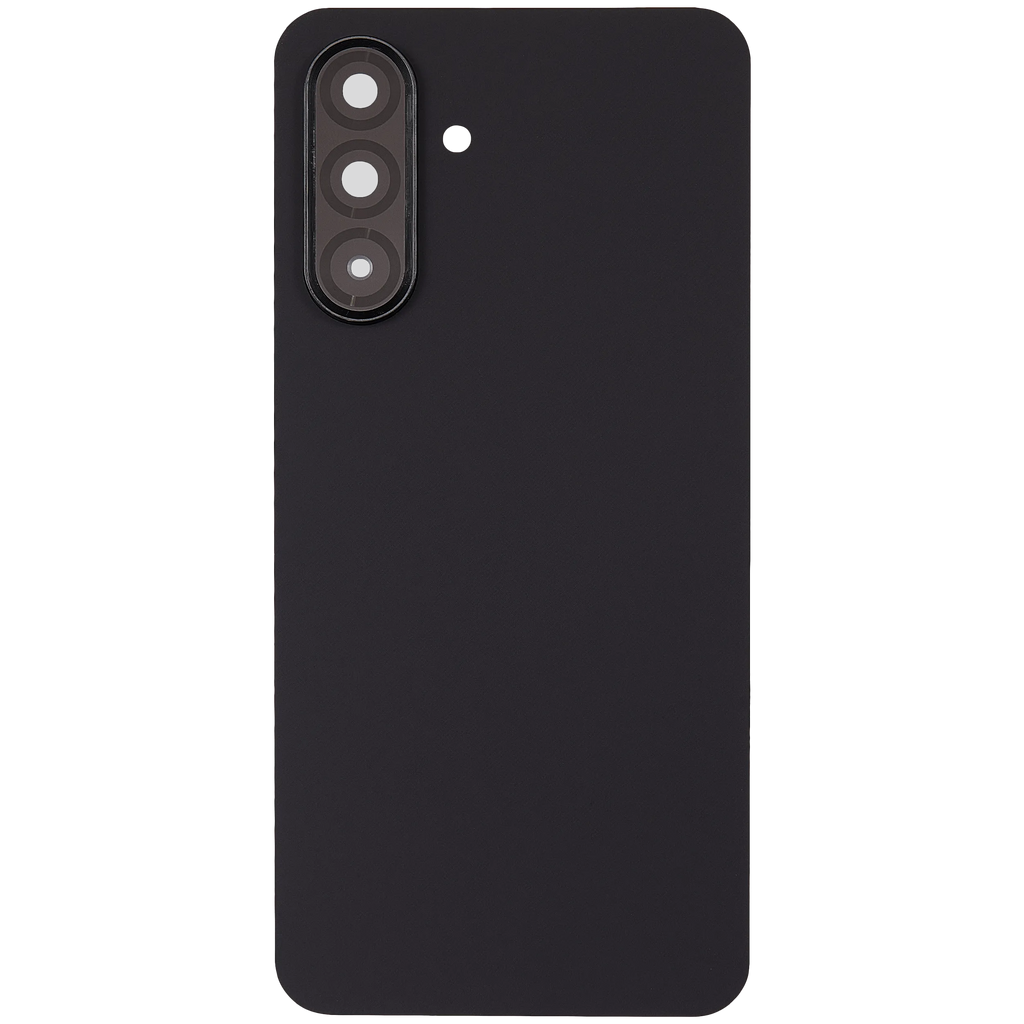 Backcover mit Camera Lens für Samsung Galaxy A17 5G (A176 / 2025) / A17 4G (A175 / 2025) (ohne Logo) (Aftermarket Plus) (Schwarz)