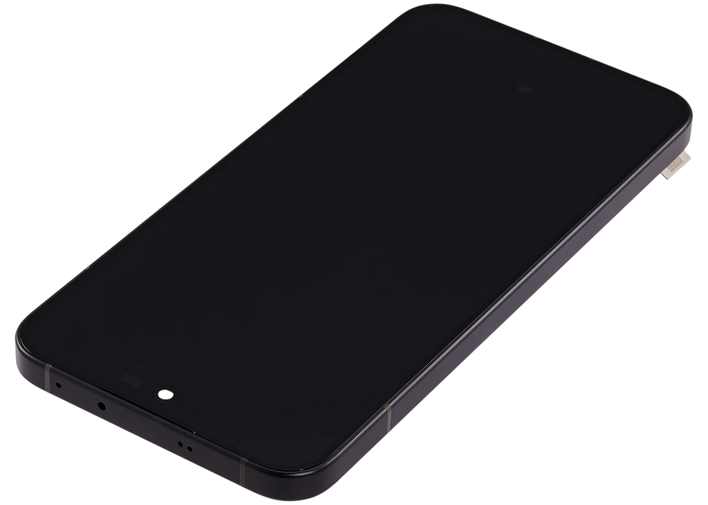 OLED-Display mit Rahmen für OPPO Reno 13 (Refurbished) (Schwarz)