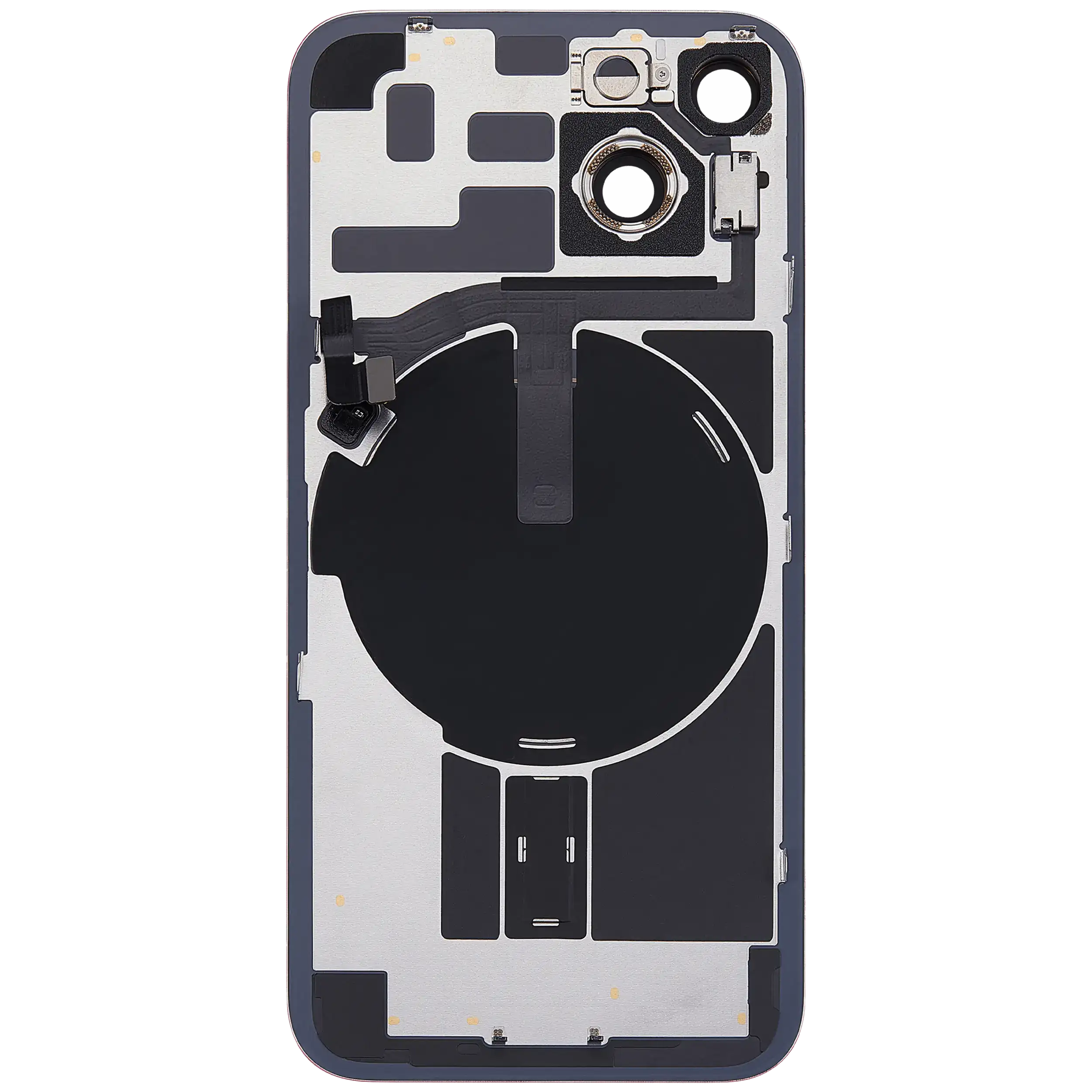 Backcover mit MagSafe Magnet & NFC & Blitz-Flexkabel für iPhone 14 (Service Pack) (Rot)