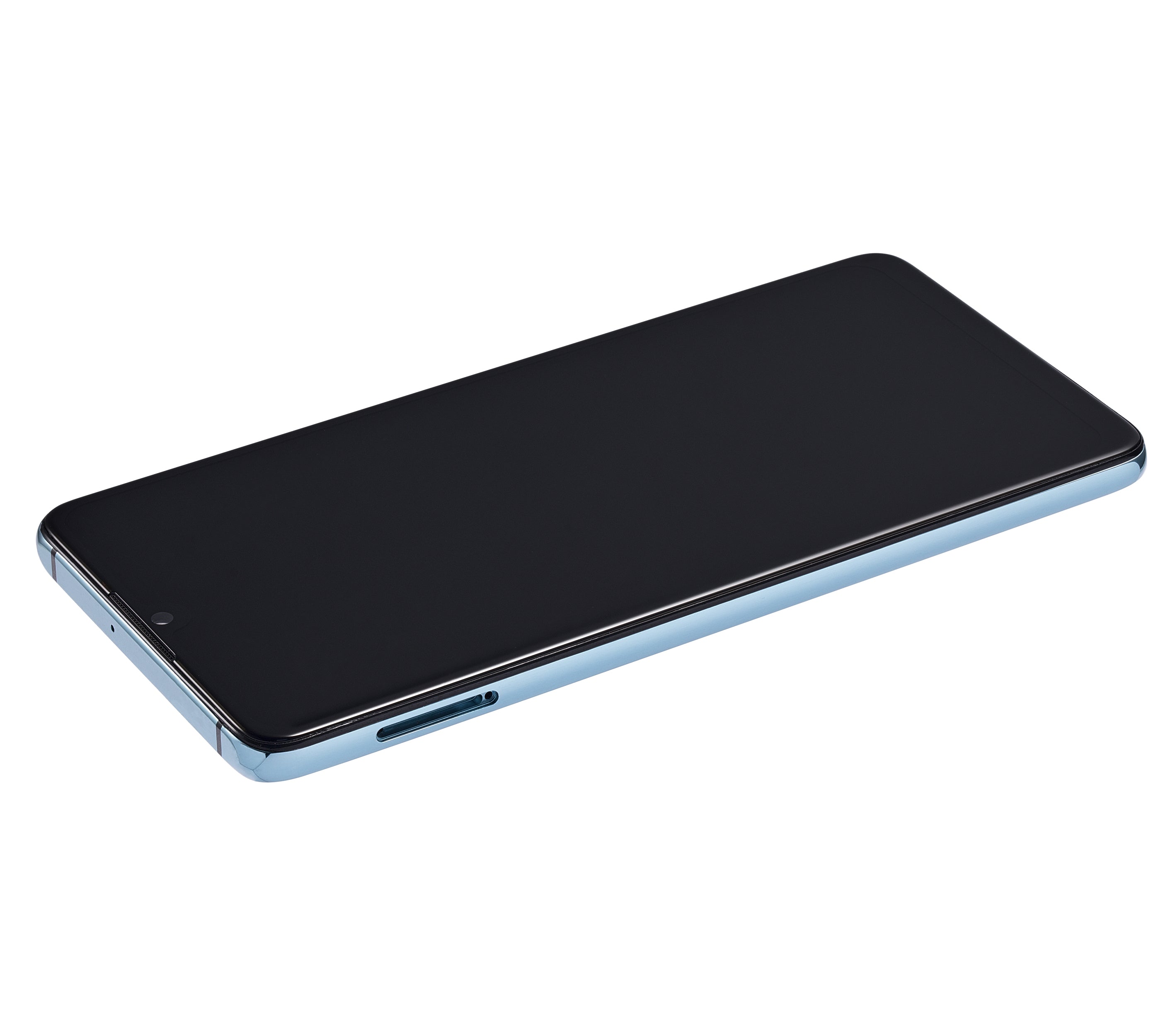 LCD-Display mit Rahmen für Huawei P30 (Aftermarket: Incell) (Aurora)