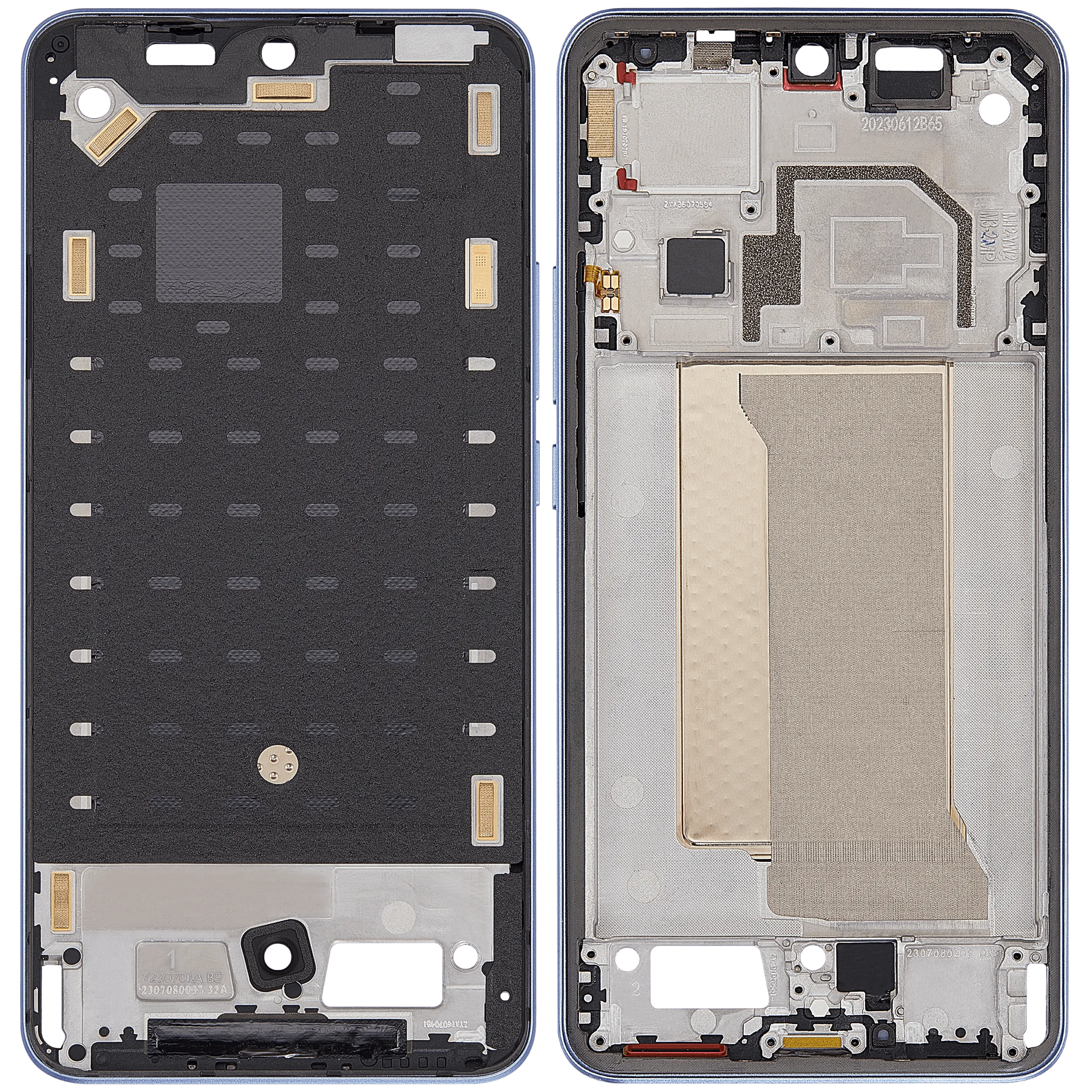 Midframe/Rahmen für Xiaomi 13T / 13T Pro (Alpine Blau)