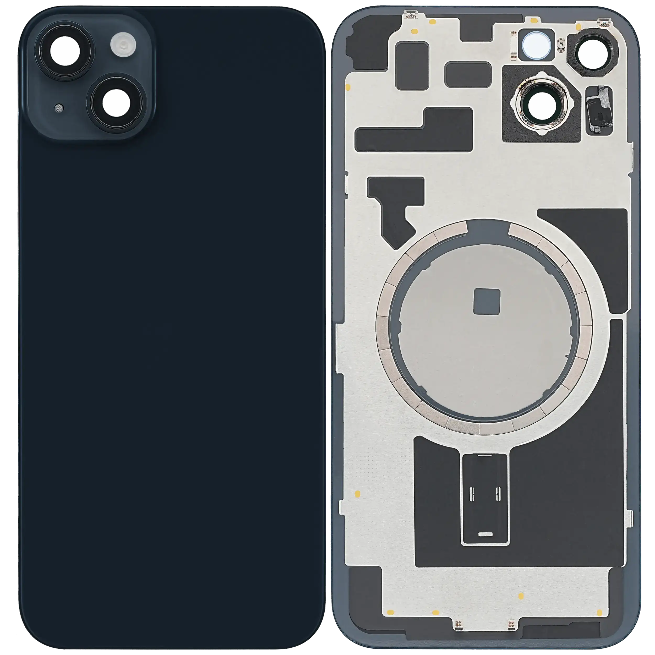 Backcover mit MagSafe Magnet für iPhone 14 Plus (gebrauchter OEM-Ausbau, Qualität B) (Midnight)