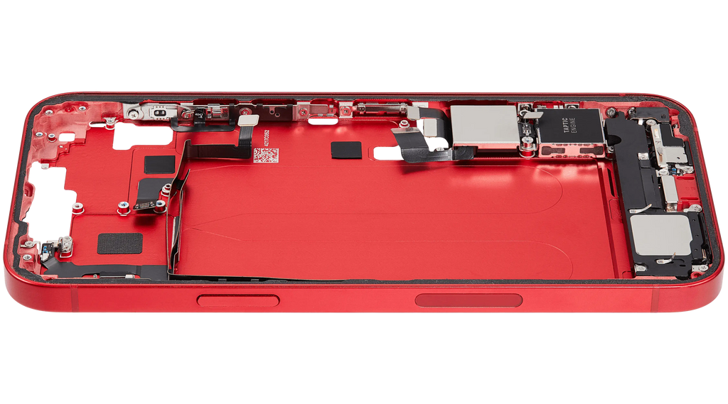 Original Apple-Ausbau C gebraucht – iPhone 14 Plus US Version Rahmen Rot