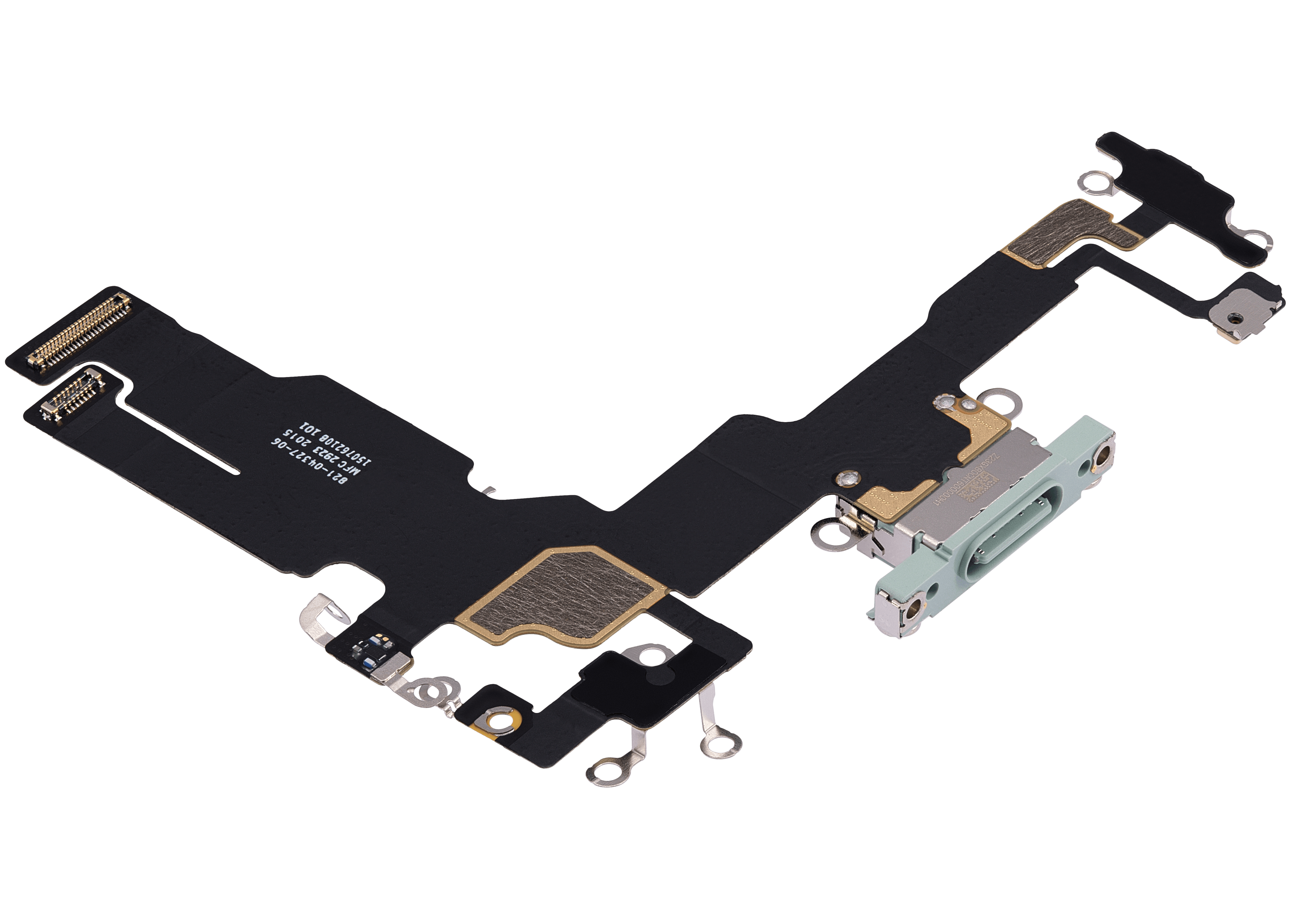 Charging Port Flex Cable for iPhone 15 (OEM Pull, Used, Green)
