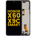 LCD-Display mit Rahmen für Honor X60 / X9c Smart (Refurbished) (Schwarz)