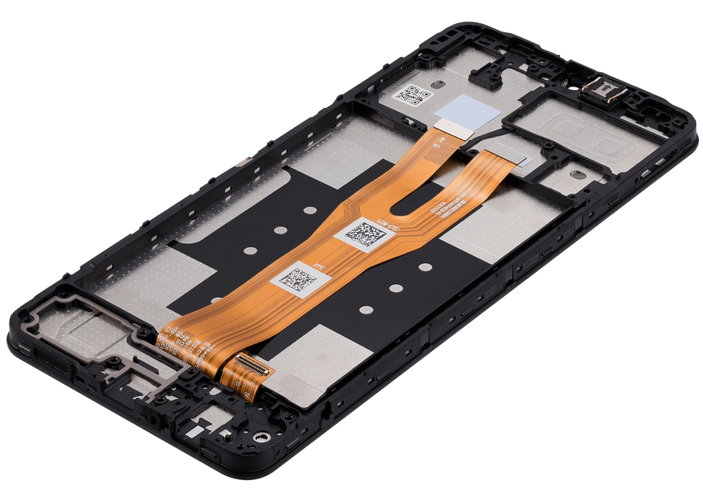 LCD-Display mit Rahmen für Samsung Galaxy A06 (A065 / 2024) (Aftermarket Plus) (Alle Farben)