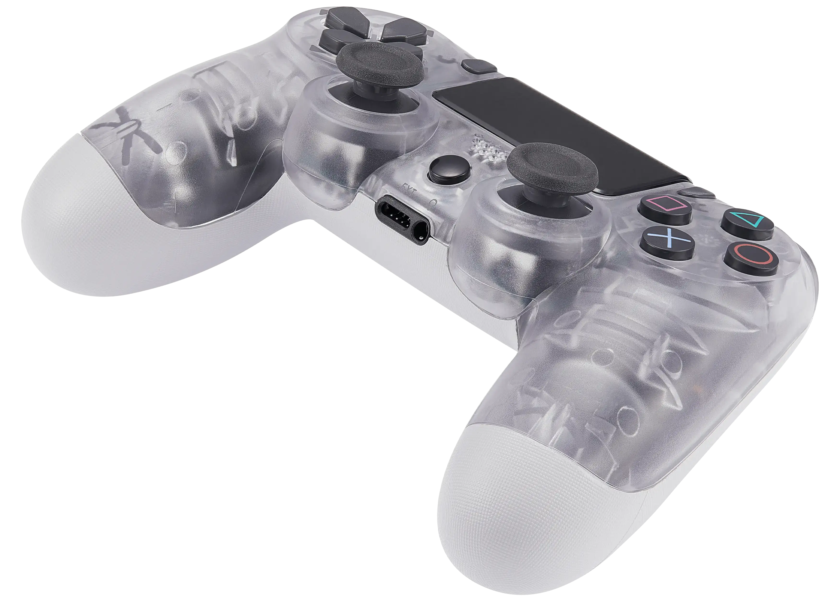DoubleShock 4 Wired Controller für Playstation 4 (Crystal White)