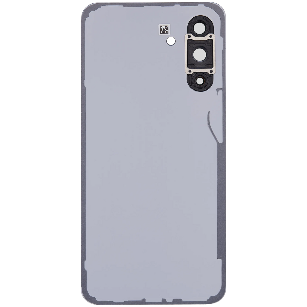 Backcover Glass mit Camera Lens für Samsung Galaxy A36 5G (A366 / 2025) (ohne Logo) (Aftermarket Plus) (Schwarz)