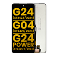 LCD-Display ohne Rahmen für Moto G24/G04/G24 Power (Generalüberholt)