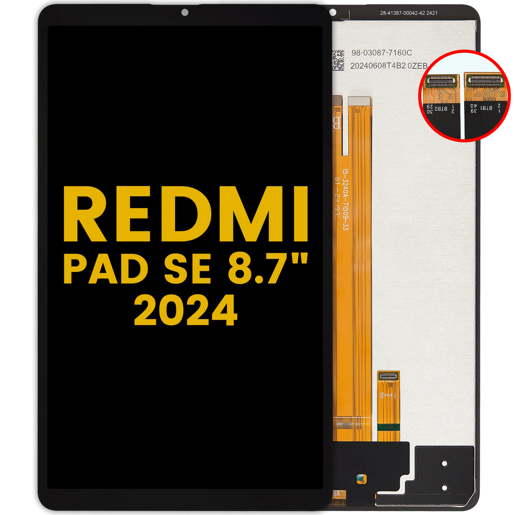 LCD-Display ohne Rahmen für Xiaomi Redmi Pad SE 8.7" (2024) (Refurbished) (Alle Farben)