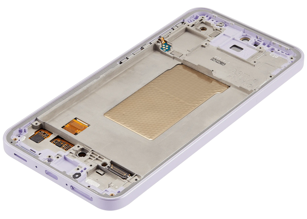 OLED-Display mit Rahmen für Samsung Galaxy A37 5G (A376 / 2026) (Refurbished) (Light Violet)
