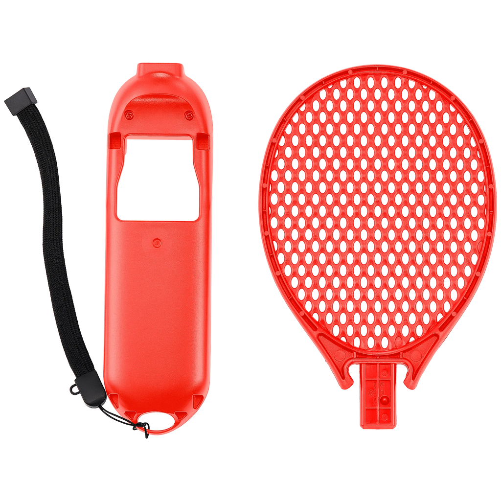 Tennis Racket für Nintendo Switch 2 Joy-Con Controller (Rot) (2 Pack)
