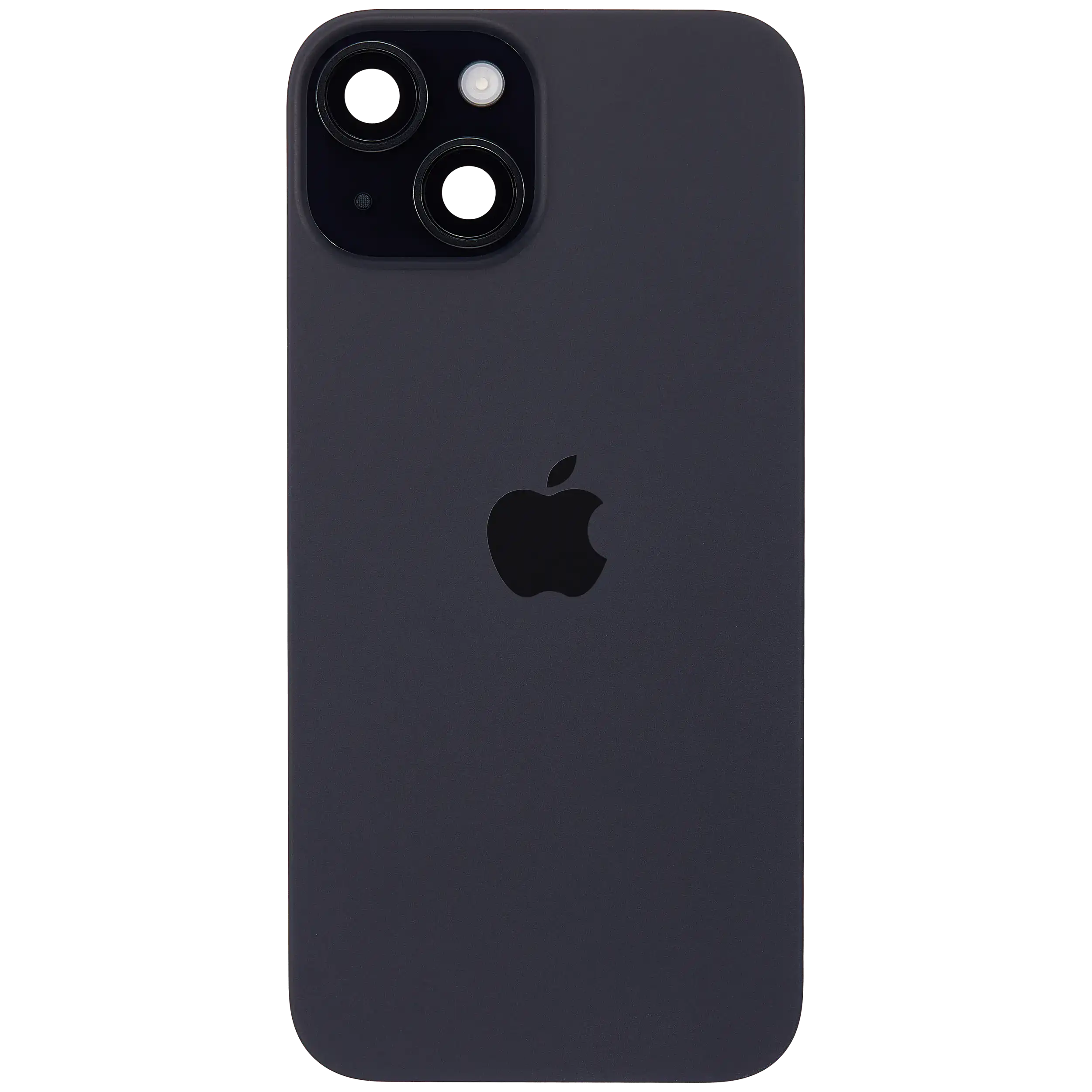 Backcover mit MagSafe Magnet & NFC & Blitz-Flexkabel für iPhone 15 (Service Pack) (Schwarz)