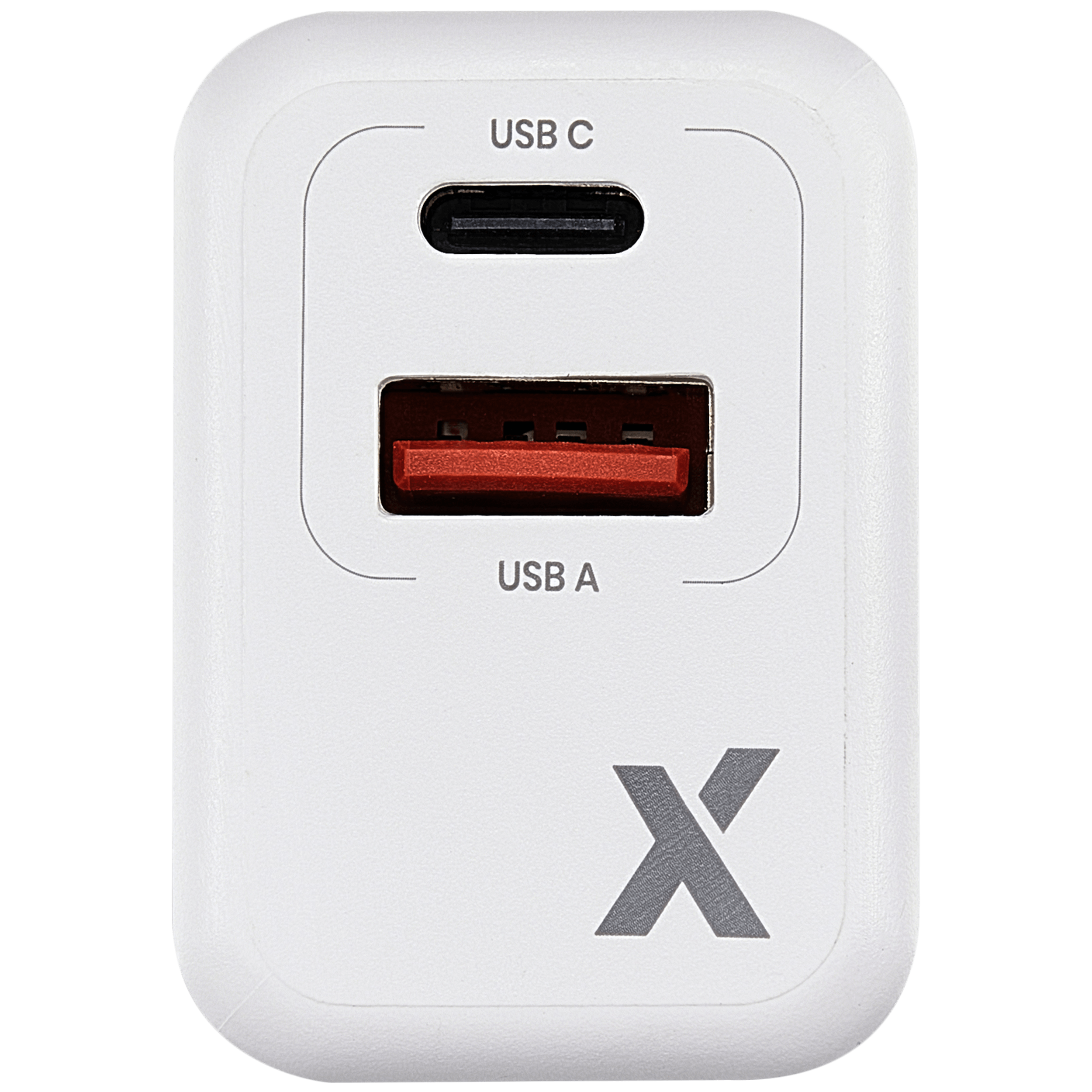 AmpSentrix 2-fach 20W USB Typ C und USB Typ A Wandadapter (220V Euro)