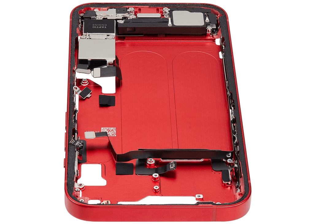 Original Apple-Ausbau C gebraucht – iPhone 14 US Version Rahmen Rot