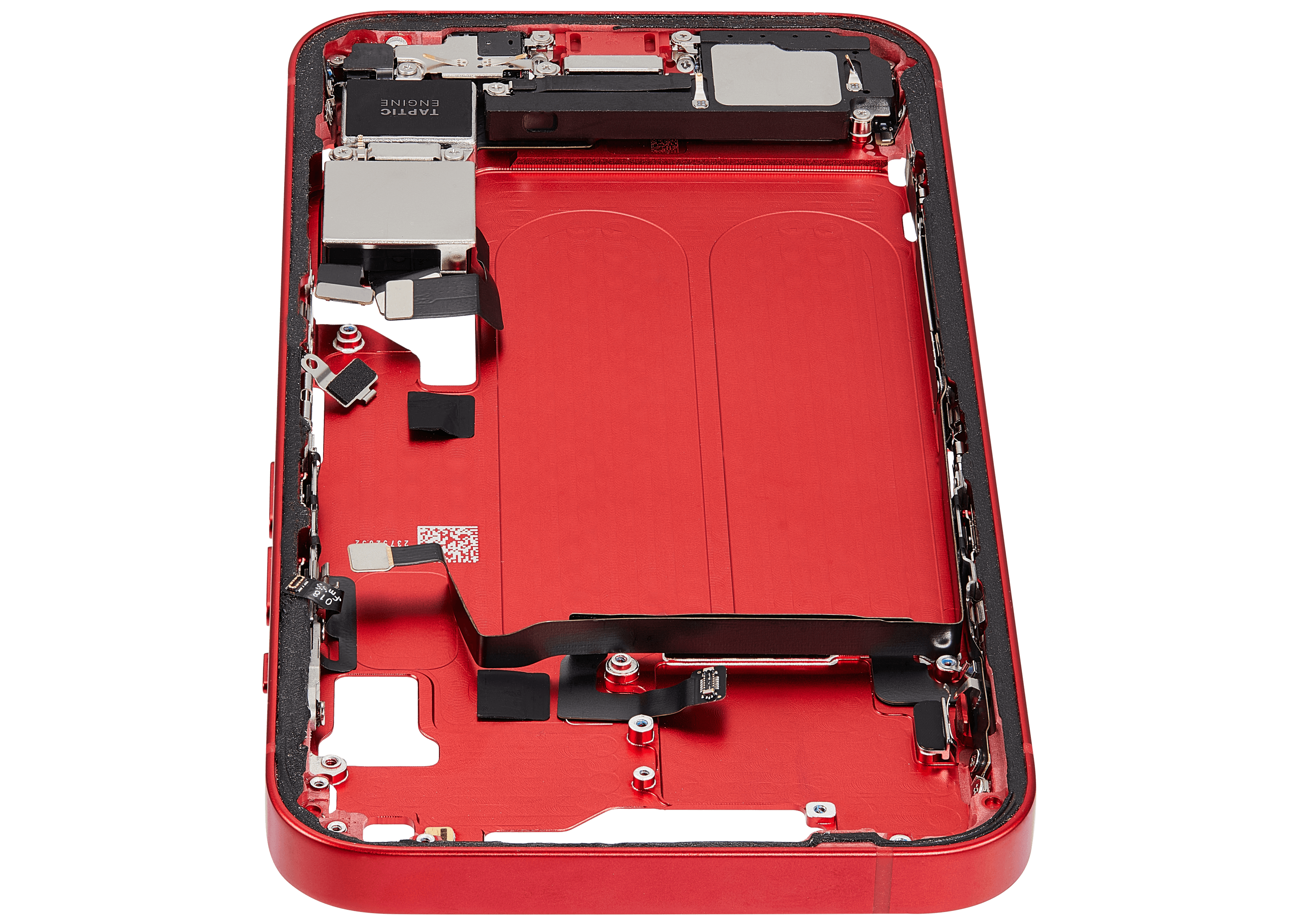 Original Apple-Ausbau C gebraucht – iPhone 14 US Version Rahmen Rot