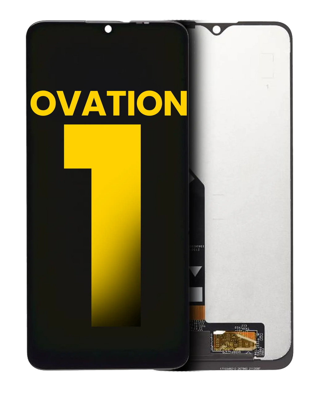 LCD-Display ohne Rahmen für Cricket Ovation 1 (Refurbished) (Alle Farben)