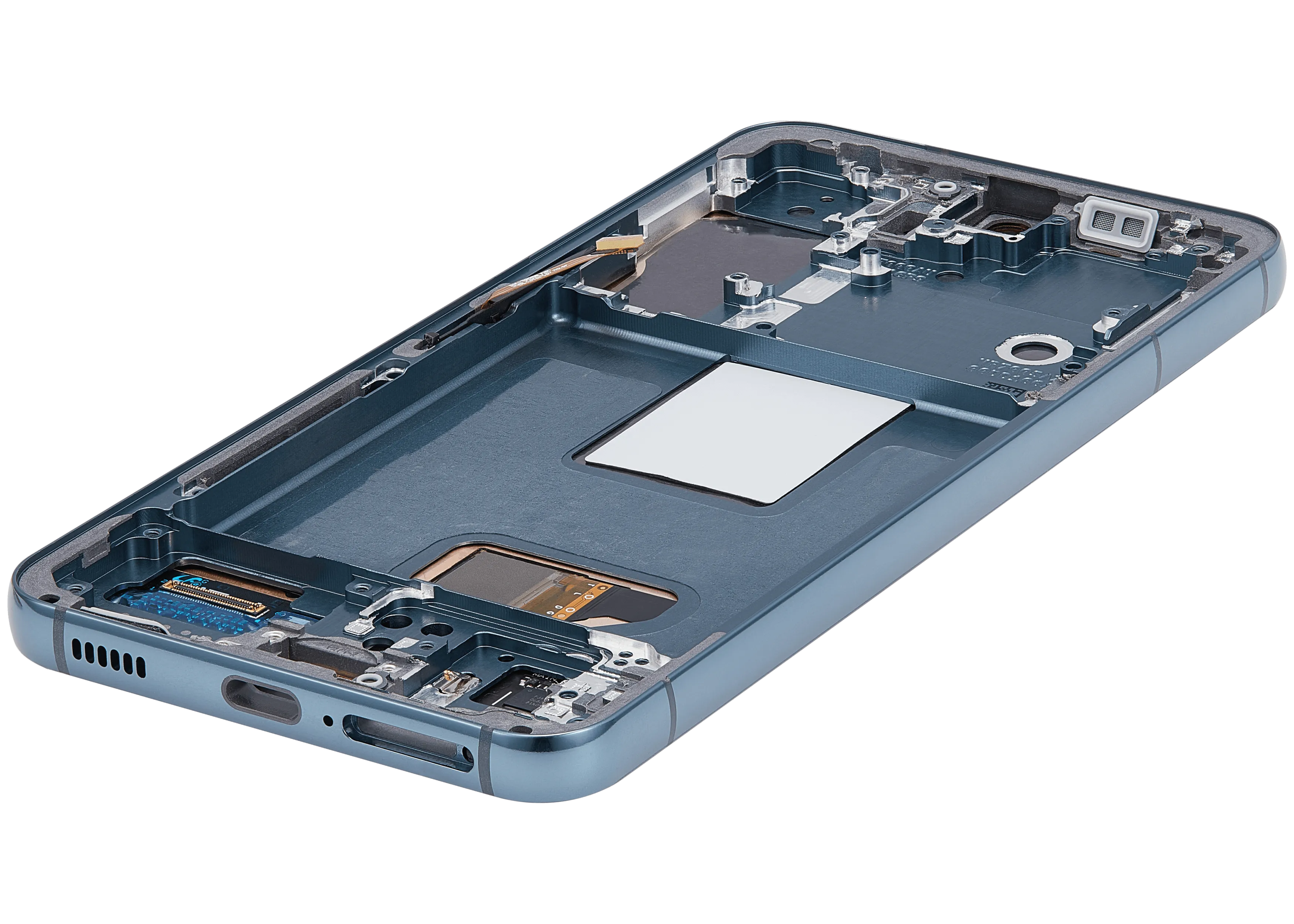 OLED-Display mit Rahmen für Samsung Galaxy S22 5G (US & International) (Aftermarket Plus) (Grün)