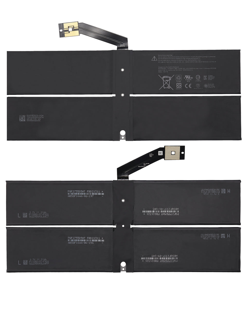 Ersatzbatterie für Microsoft Surface Laptop 2 13.5" (1769) (G3HTA037H)