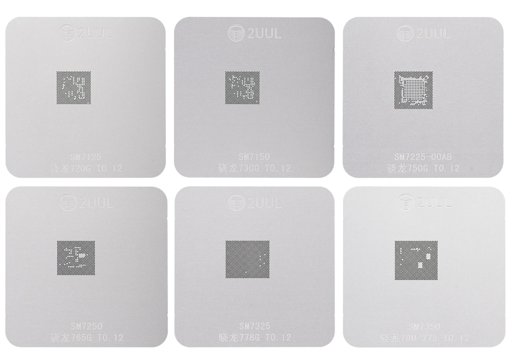 BH17 CPU Reball Base Magnetic Dual-Sided Reballing-Plattform Set (CPUX75) (2UUL)