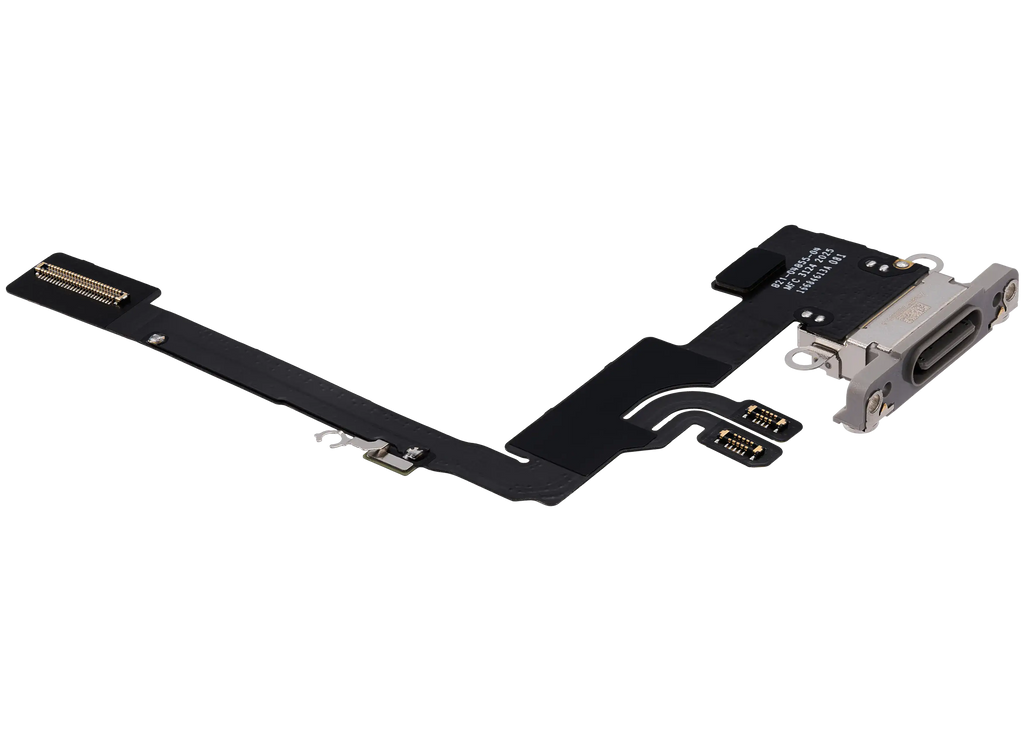 Ladebuchse Flex Cable für iPhone 16 Pro (gebrauchter OEM-Ausbau) (Natural Titanium)