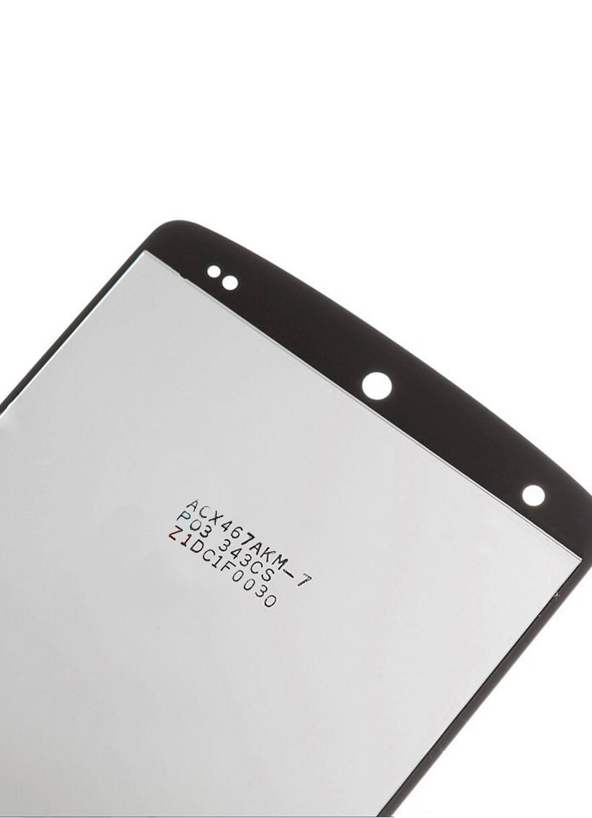 LCD-Display ohne Rahmen für Nexus 5 (Refurbished) (Schwarz)