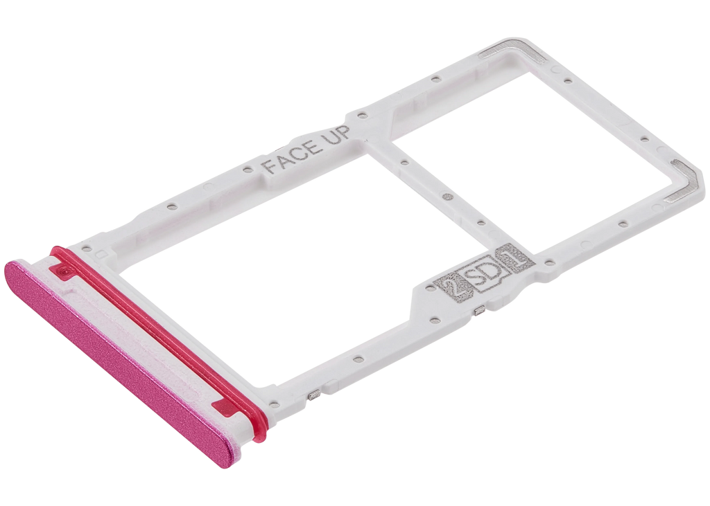 Sim Card Tray für Motorola Moto G37 Power (XT2625 / 2026) (Fuchsia Red)