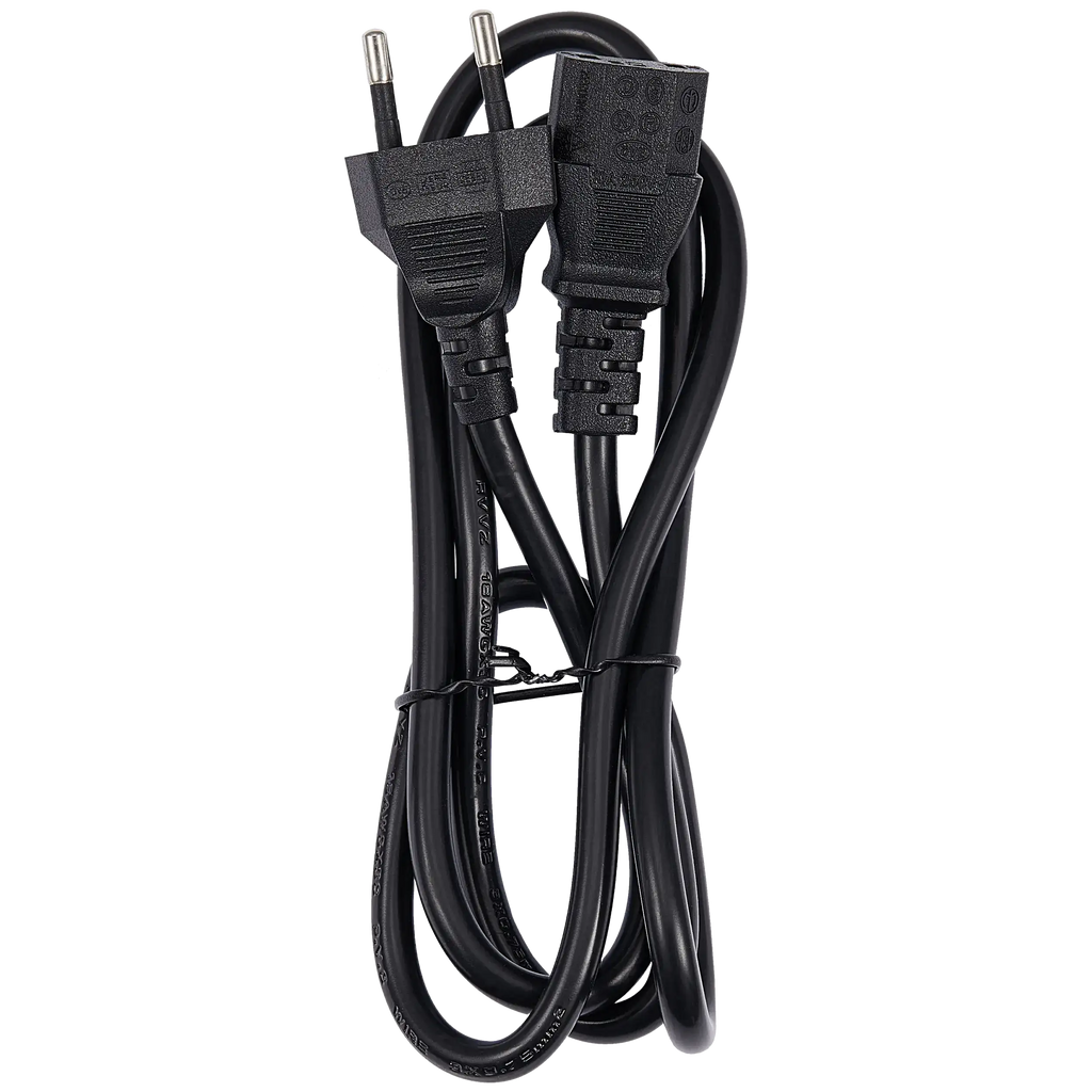 AC Power Cable Cord (C17) für Xbox 360 Slim / Xbox 360 E / Xbox One S / Xbox One X / PS4 Pro (CUH-7015 / CUH-7115) (European Version)